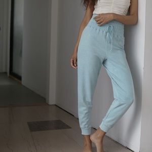 YELLOW High Waisted Joggers